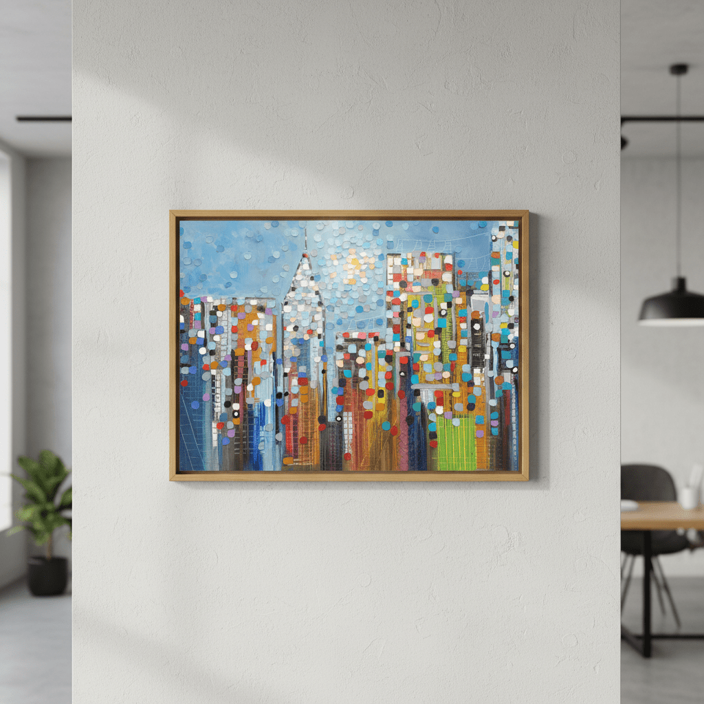 Manhattan Skyline by Ekaterina Ermilkina wall - art - picture - poster