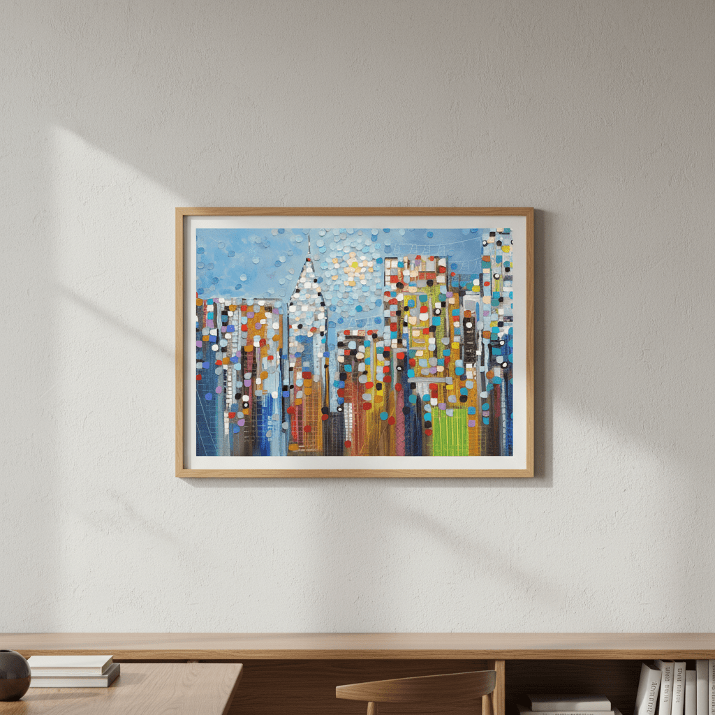 Manhattan Skyline by Ekaterina Ermilkina wall - art - picture - poster