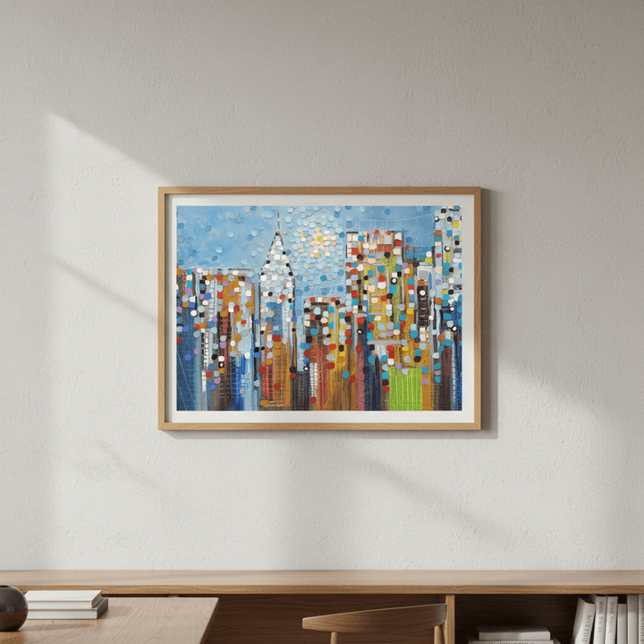 Manhattan Skyline by Ekaterina Ermilkina wall - art - picture - poster