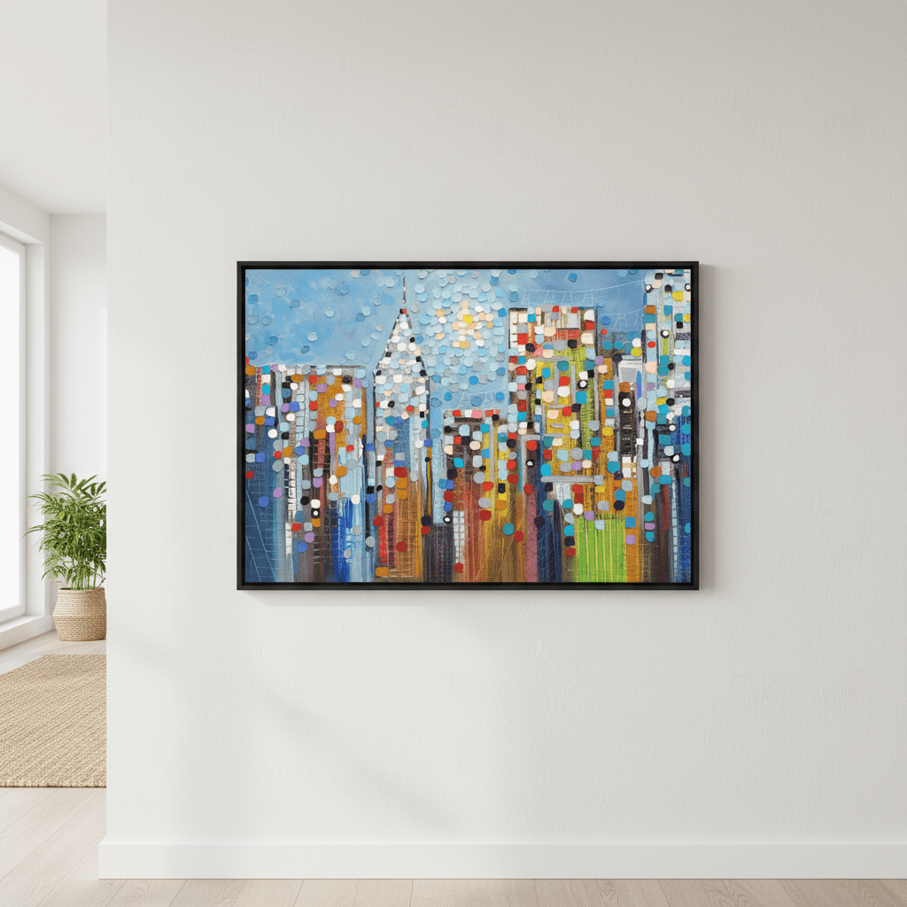 Manhattan Skyline by Ekaterina Ermilkina wall - art - picture - poster