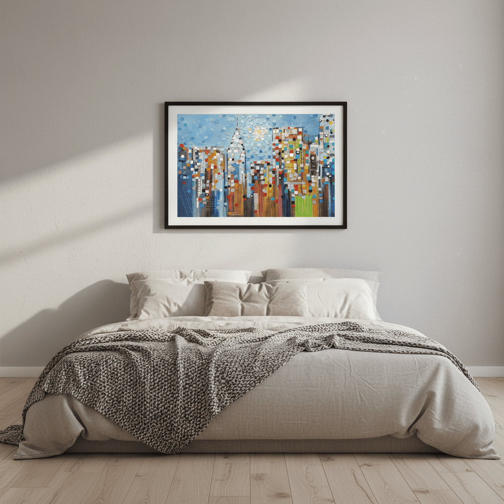 Manhattan Skyline by Ekaterina Ermilkina wall - art - picture - poster
