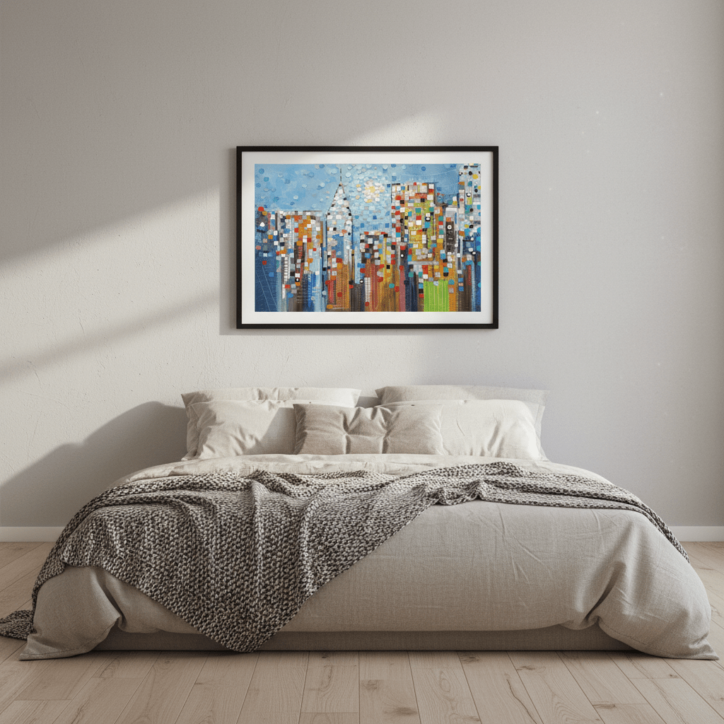 Manhattan Skyline by Ekaterina Ermilkina wall - art - picture - poster