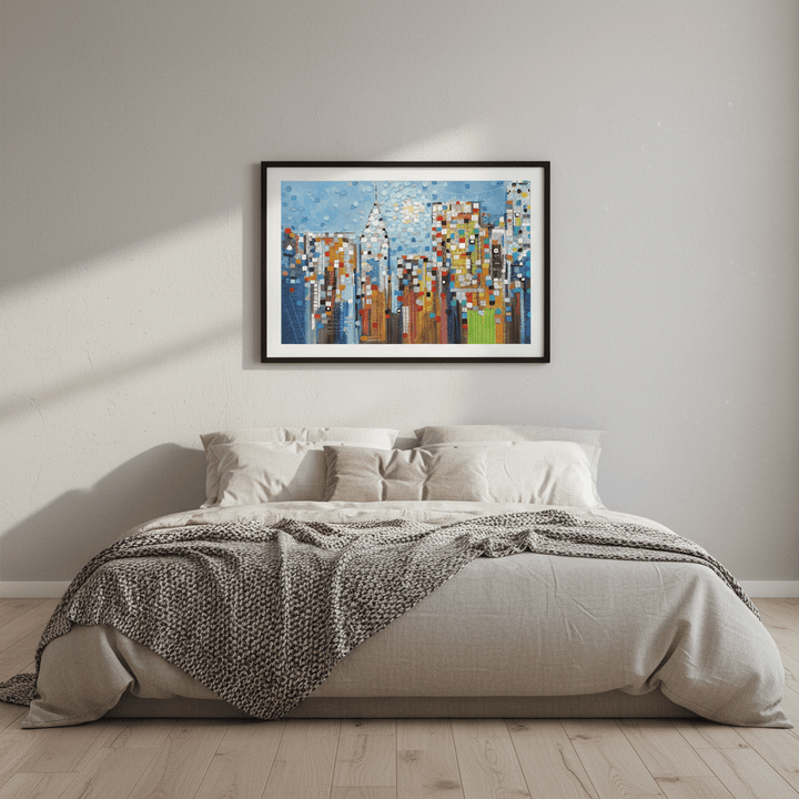Manhattan Skyline by Ekaterina Ermilkina wall - art - picture - poster