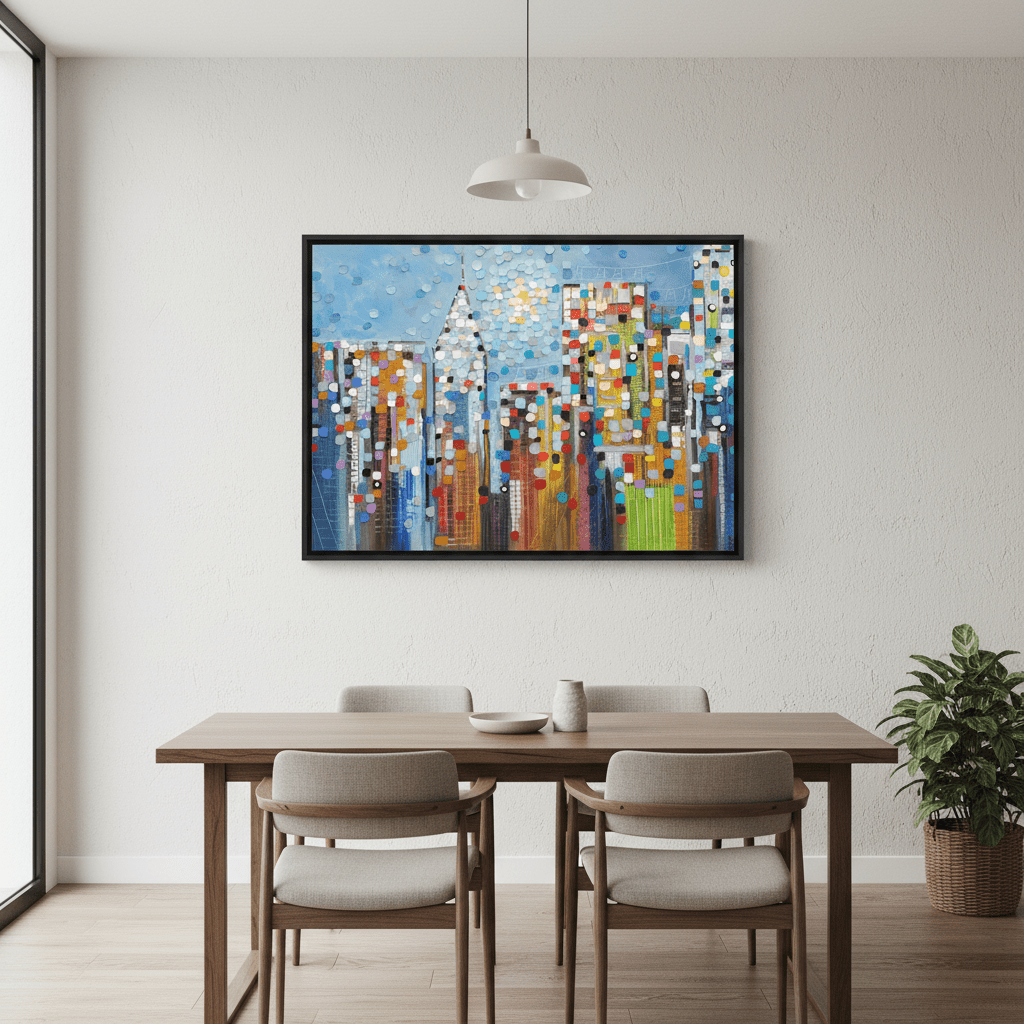Manhattan Skyline by Ekaterina Ermilkina wall - art - picture - poster