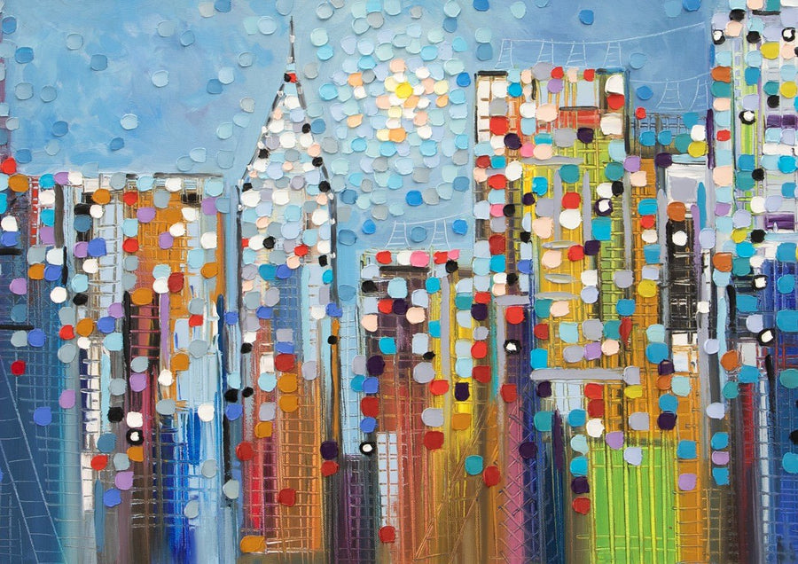 Manhattan Skyline by Ekaterina Ermilkina