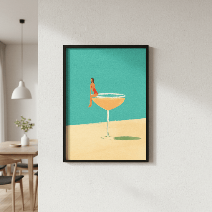Margarita Girl by Henry Rivers wall - art - picture - poster