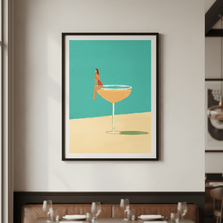 Margarita Girl by Henry Rivers wall - art - picture - poster