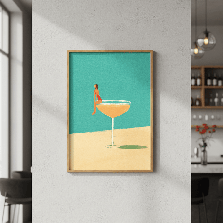Margarita Girl by Henry Rivers wall - art - picture - poster