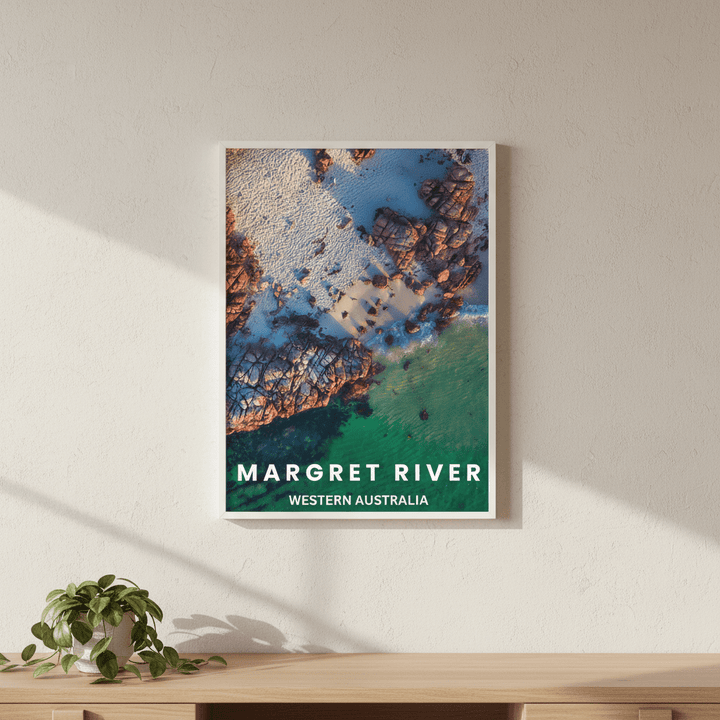 Margret River Travel Poster, Western Australia by L10 wall - art - picture - poster