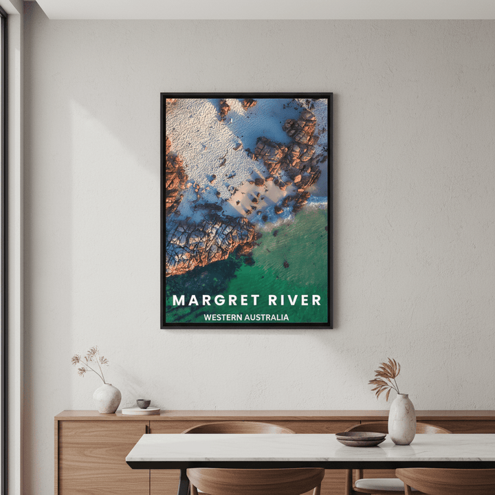 Margret River Travel Poster, Western Australia by L10 wall - art - picture - poster