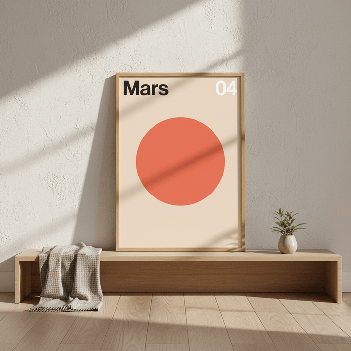 Mars by Florent Bodart wall - art - picture - poster