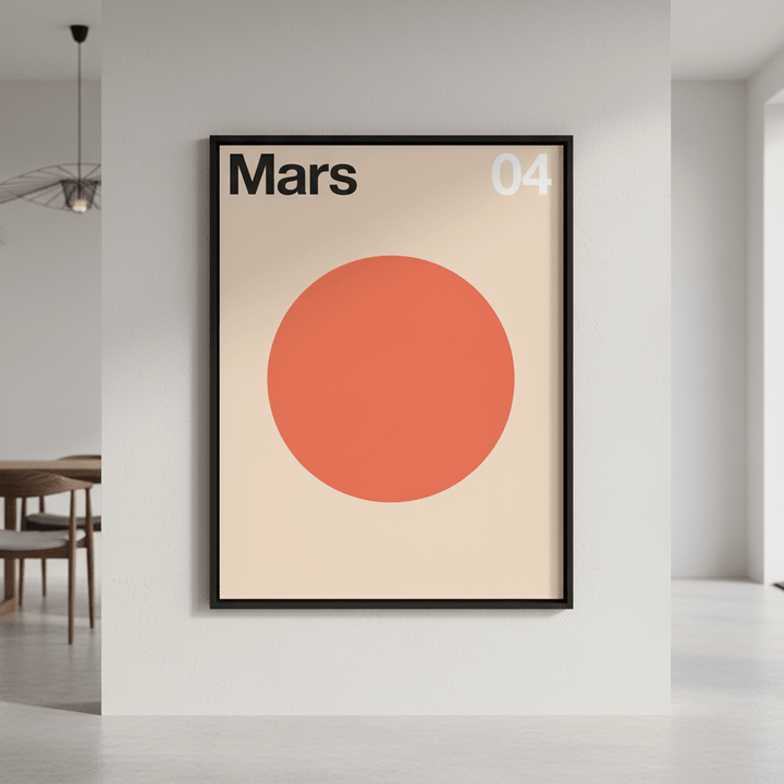 Mars by Florent Bodart wall - art - picture - poster