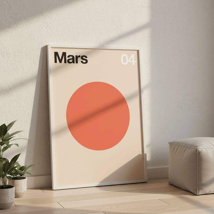 Mars by Florent Bodart wall - art - picture - poster