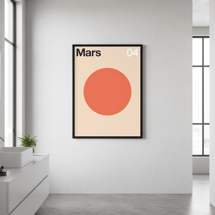 Mars by Florent Bodart wall - art - picture - poster