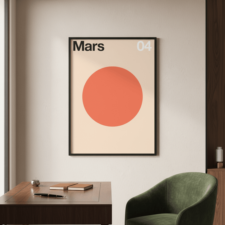 Mars by Florent Bodart wall - art - picture - poster