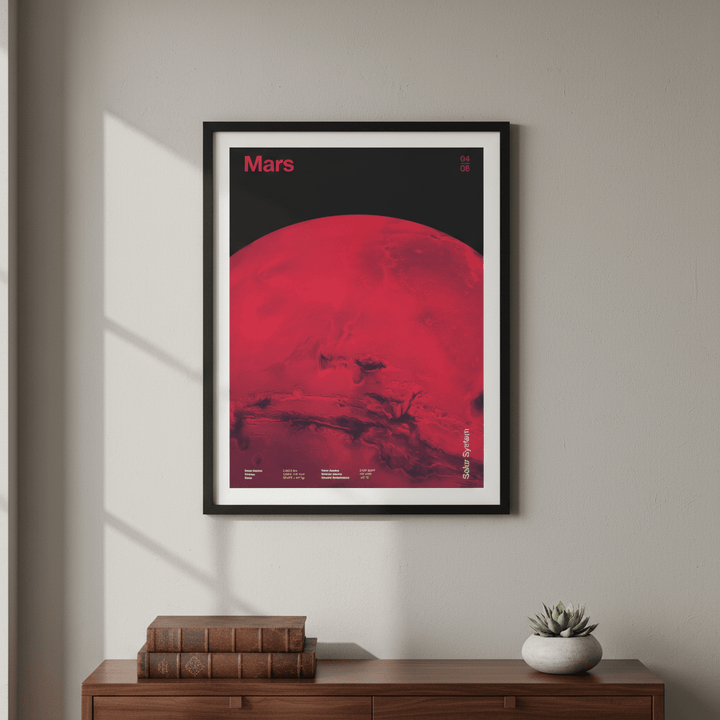 Mars - Futuristic Japan by Florent Bodart wall - art - picture - poster