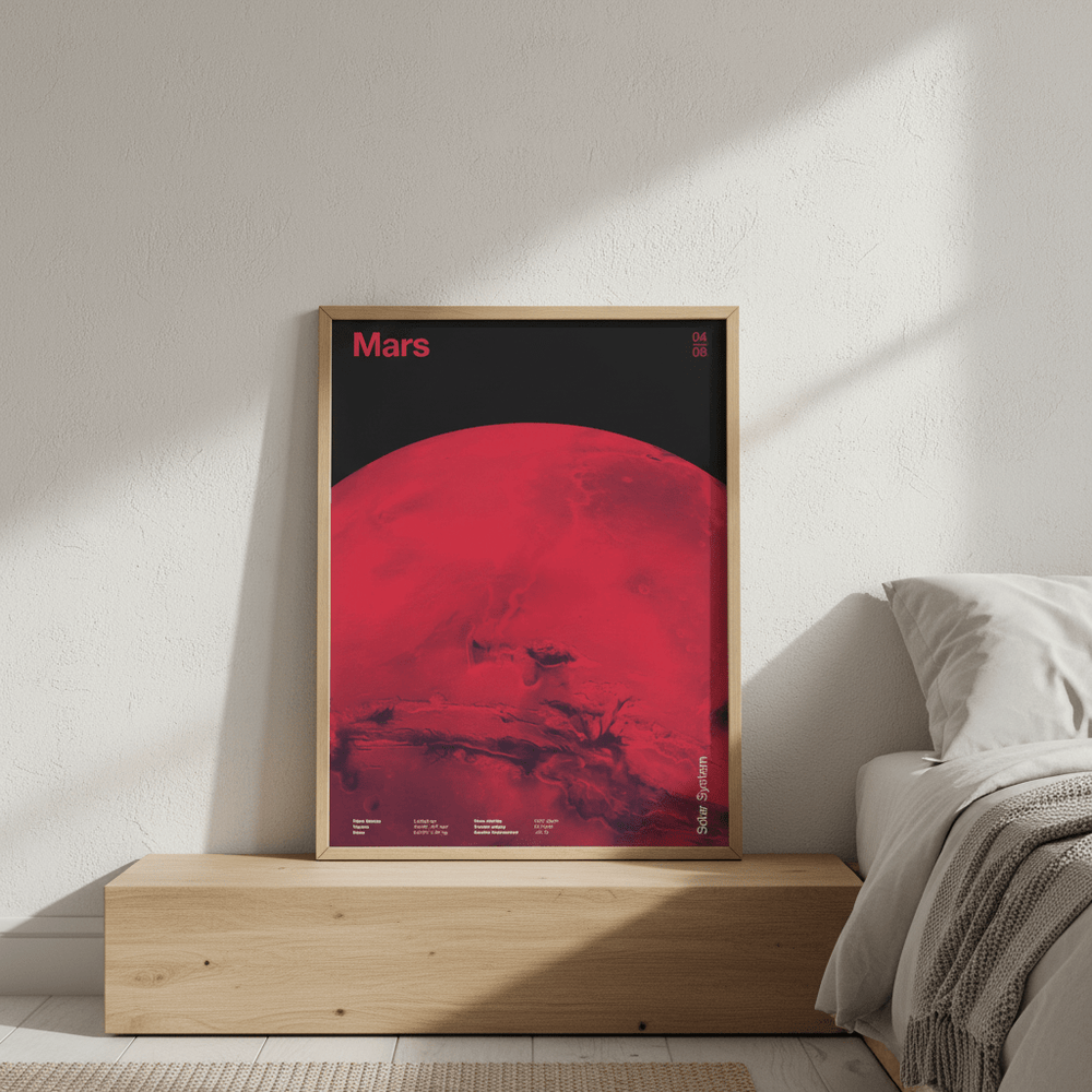 Mars - Futuristic Japan by Florent Bodart wall - art - picture - poster