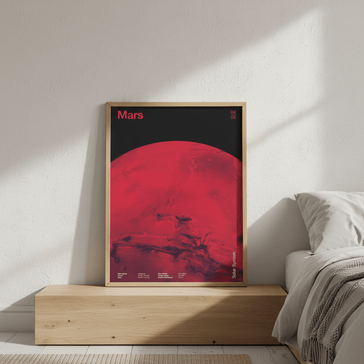 Mars - Futuristic Japan by Florent Bodart wall - art - picture - poster
