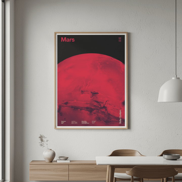 Mars - Futuristic Japan by Florent Bodart wall - art - picture - poster