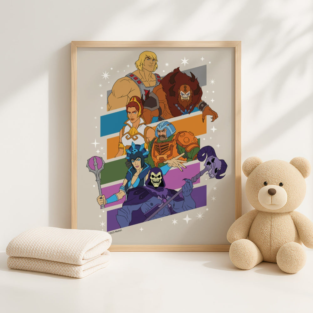 Masters of the Universe By The Power of Love Print wall - art - picture - poster