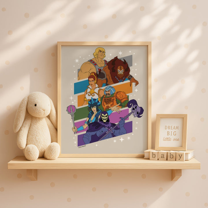 Masters of the Universe By The Power of Love Print wall - art - picture - poster