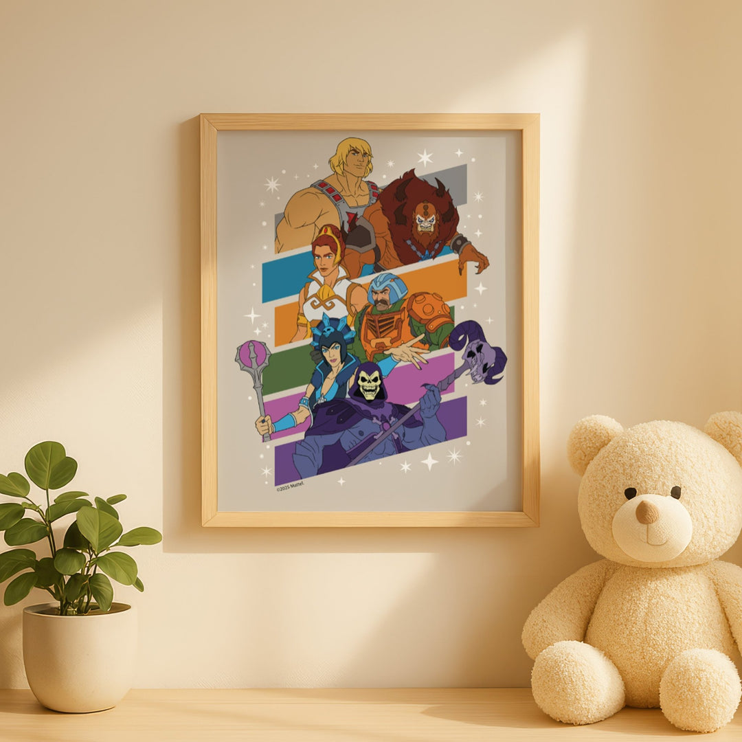 Masters of the Universe By The Power of Love Print wall - art - picture - poster