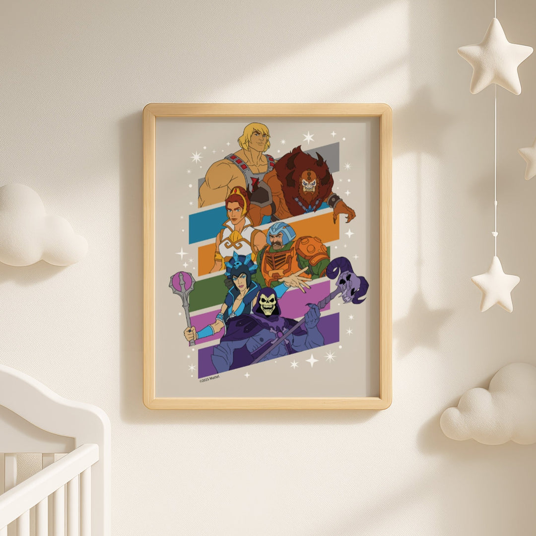 Masters of the Universe By The Power of Love Print wall - art - picture - poster
