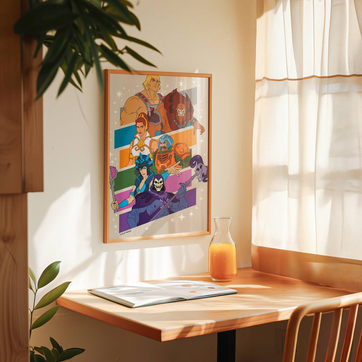 Masters of the Universe By The Power of Love Print wall - art - picture - poster