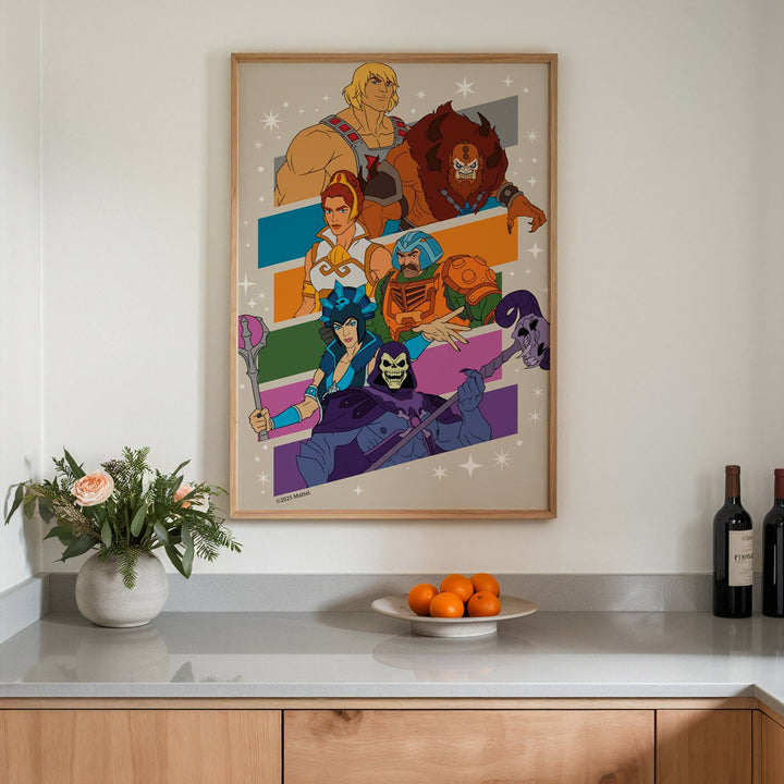 Masters of the Universe By The Power of Love Print wall - art - picture - poster