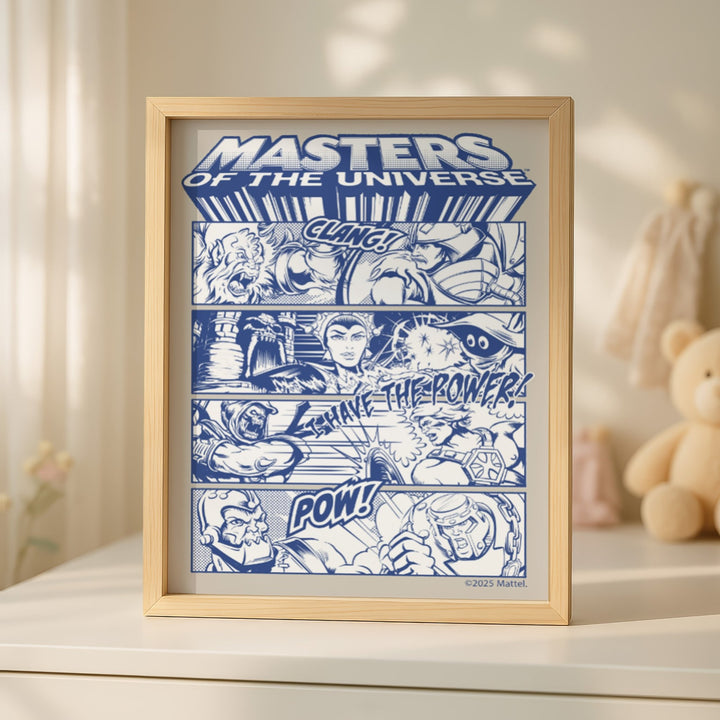 Masters of the Universe Comic Book Print Wall Art wall - art - picture - poster