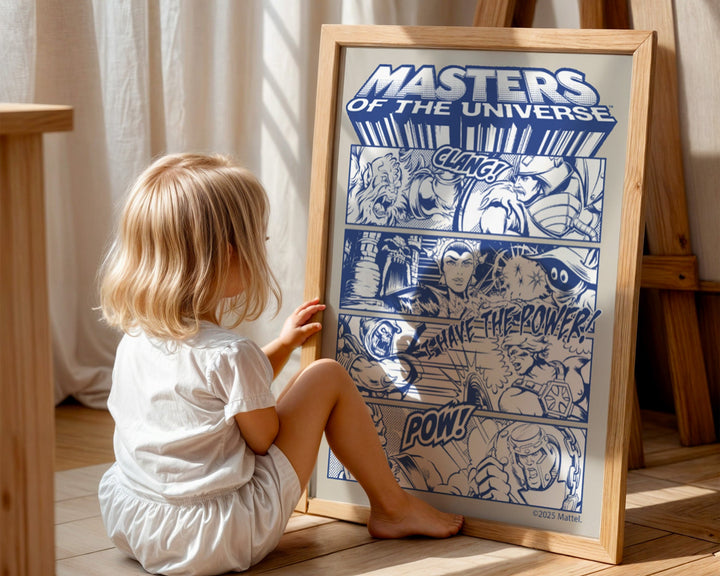 Masters of the Universe Comic Book Print Wall Art wall - art - picture - poster