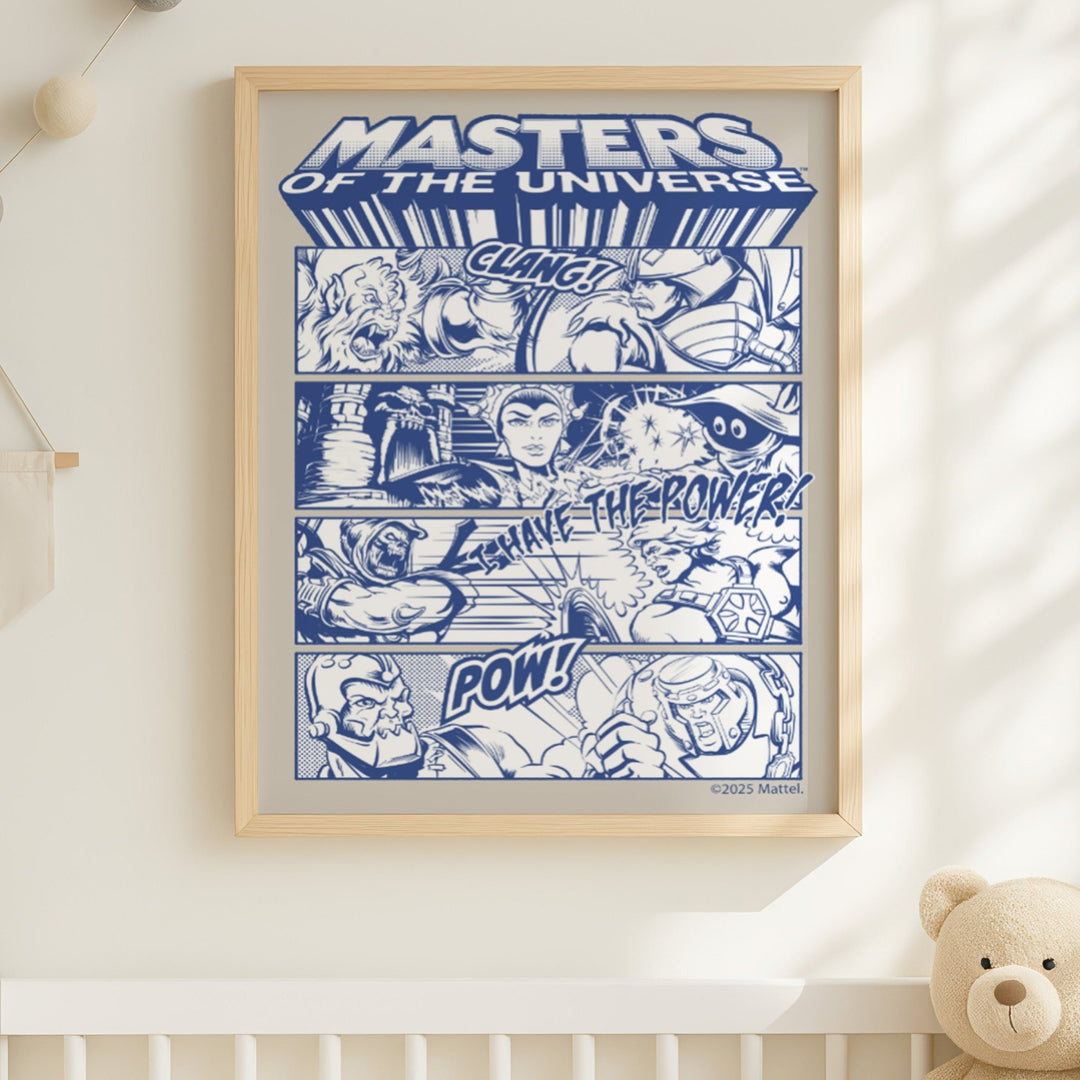 Masters of the Universe Comic Book Print Wall Art wall - art - picture - poster