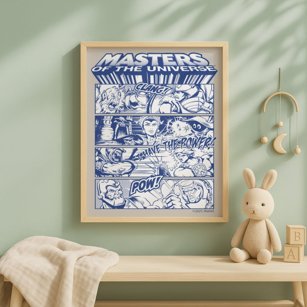 Masters of the Universe Comic Book Print Wall Art wall - art - picture - poster