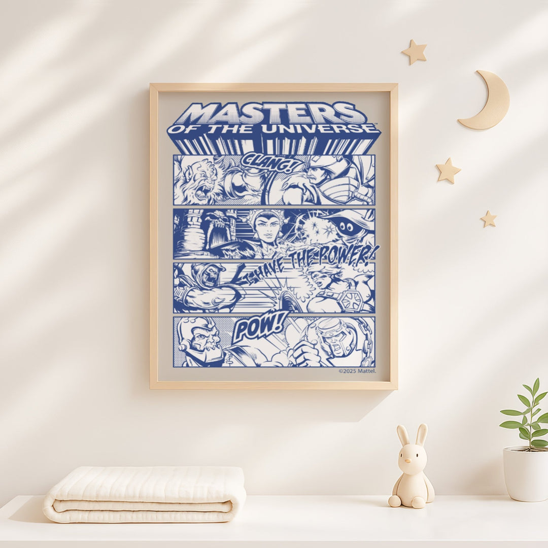 Masters of the Universe Comic Book Print Wall Art wall - art - picture - poster