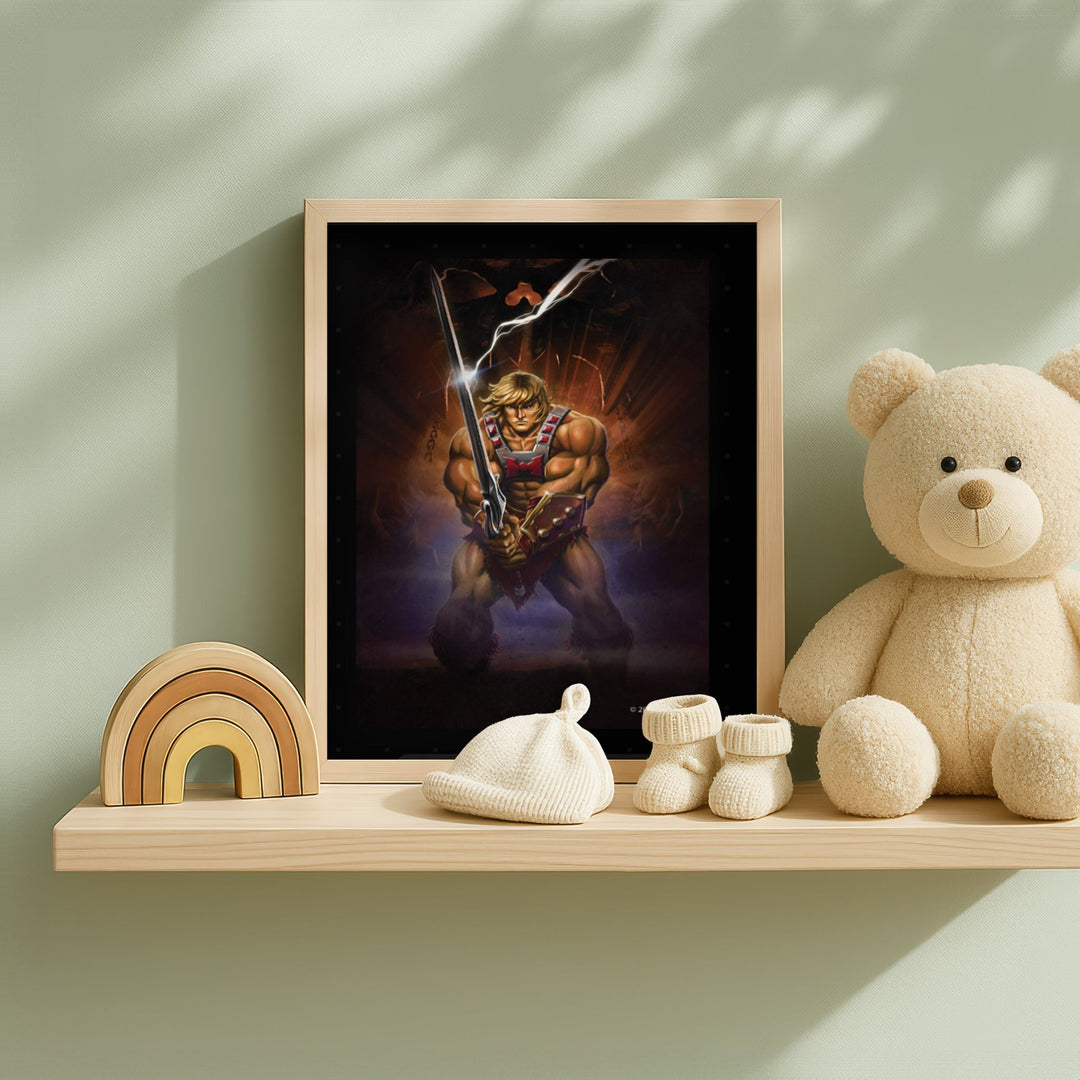 Masters of the Universe He Man Sketch Print wall - art - picture - poster