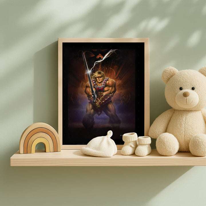 Masters of the Universe He Man Sketch Print wall - art - picture - poster