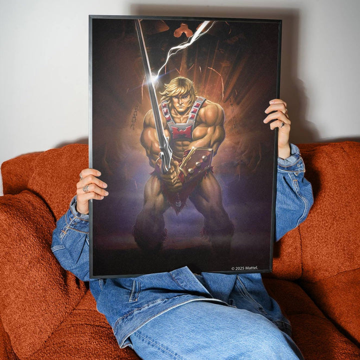 Masters of the Universe He Man Sketch Print wall - art - picture - poster