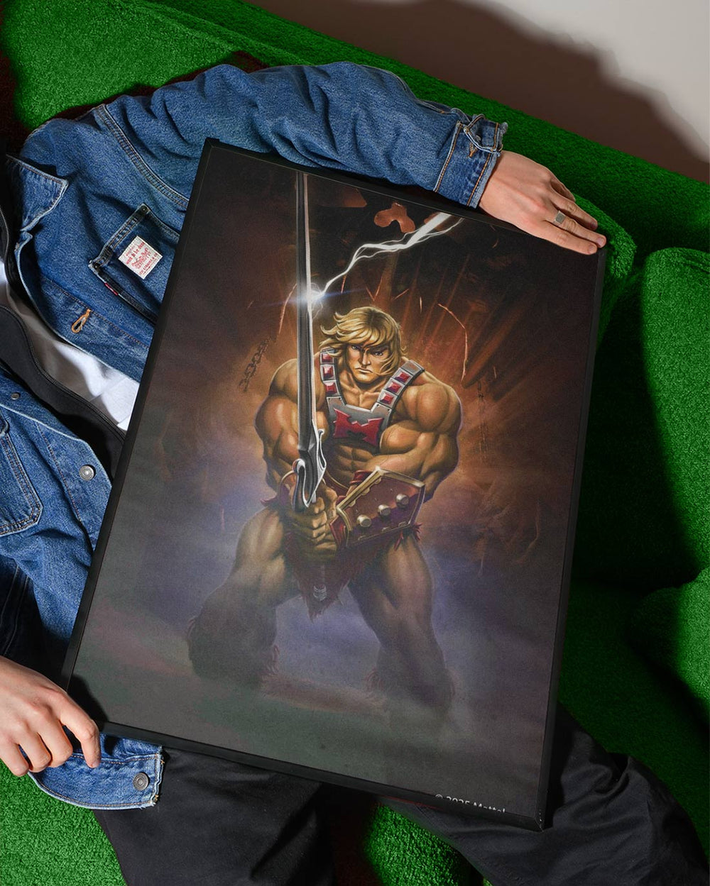 Masters of the Universe He Man Sketch Print wall - art - picture - poster