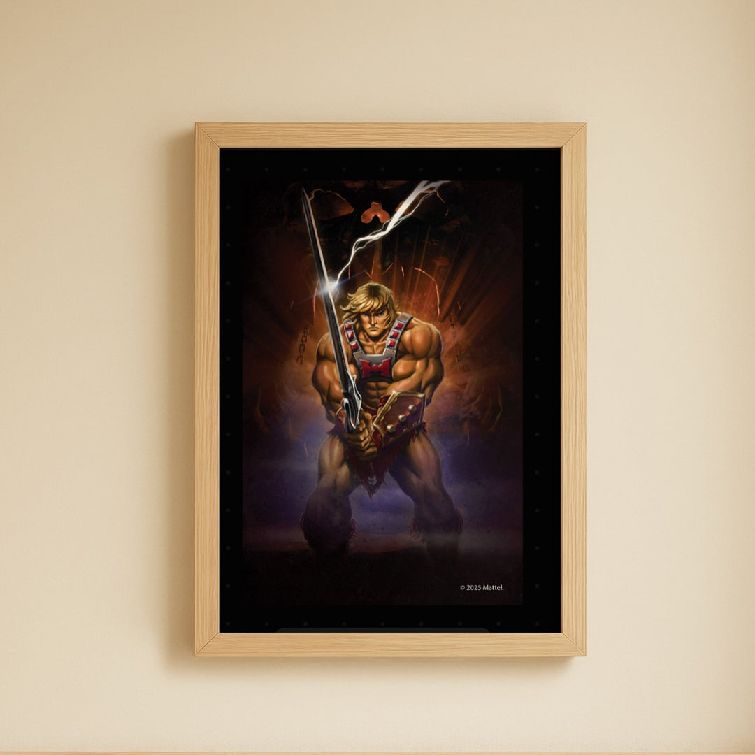 Masters of the Universe He Man Sketch Print wall - art - picture - poster