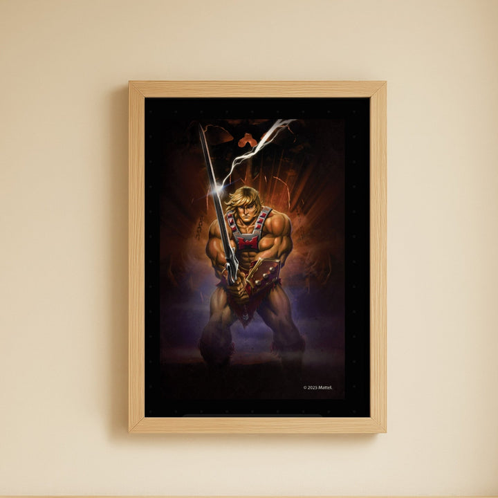 Masters of the Universe He Man Sketch Print wall - art - picture - poster