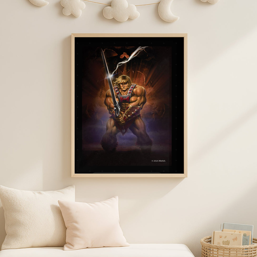Masters of the Universe He Man Sketch Print wall - art - picture - poster