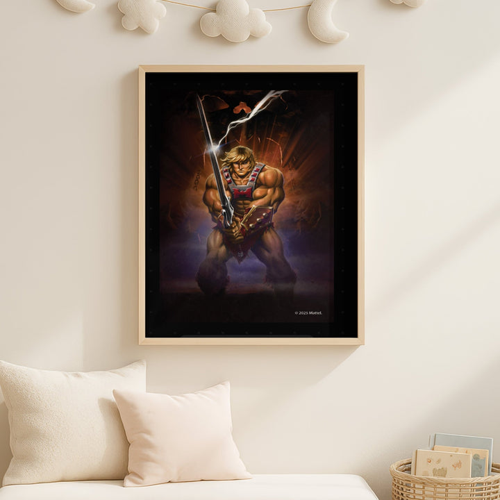 Masters of the Universe He Man Sketch Print wall - art - picture - poster