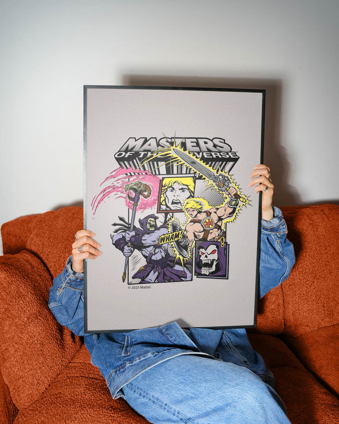 Masters of the Universe He Man vs Skeletor Comic Print wall - art - picture - poster