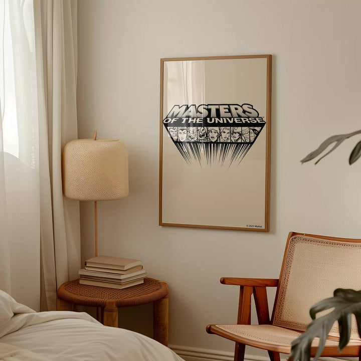 Masters of the Universe Heroes Logo Wall Art Poster wall - art - picture - poster