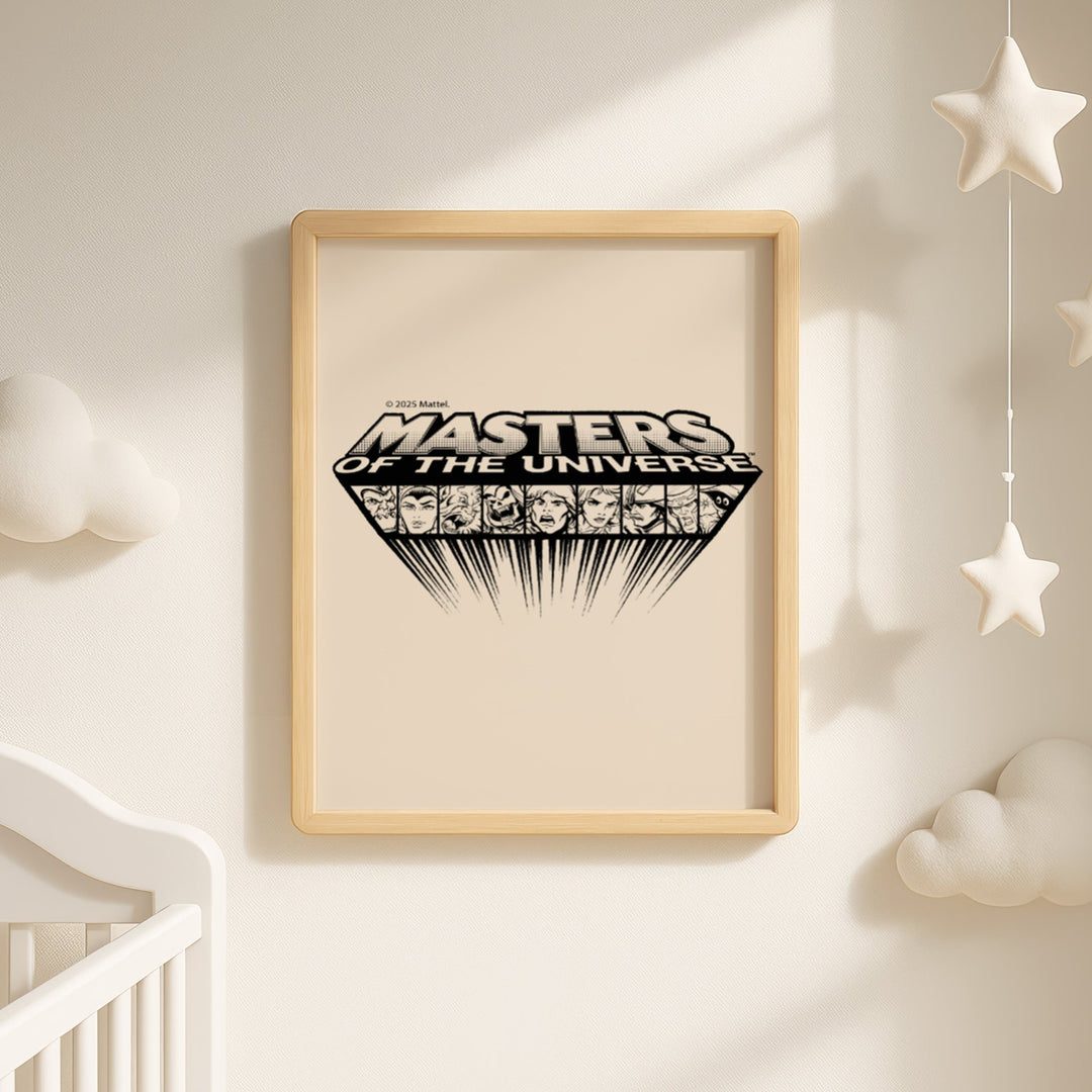 Masters of the Universe Heroes Logo Wall Art Poster wall - art - picture - poster