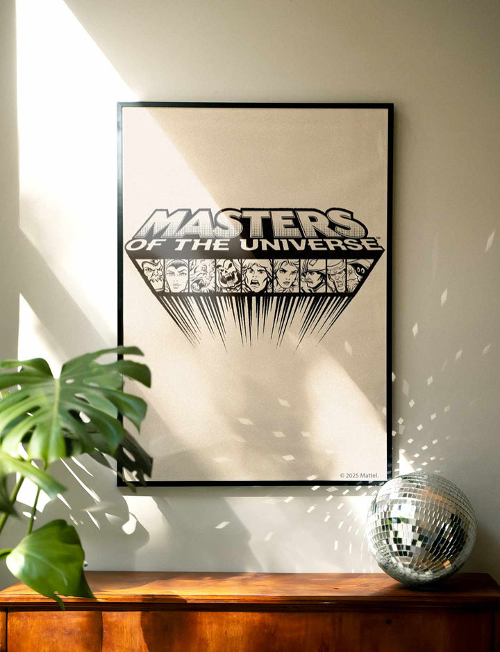 Masters of the Universe Heroes Logo Wall Art Poster wall - art - picture - poster
