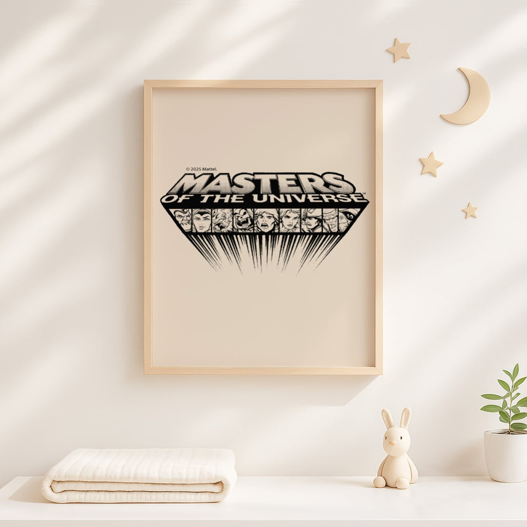 Masters of the Universe Heroes Logo Wall Art Poster wall - art - picture - poster