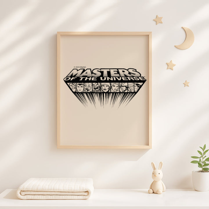 Masters of the Universe Heroes Logo Wall Art Poster wall - art - picture - poster