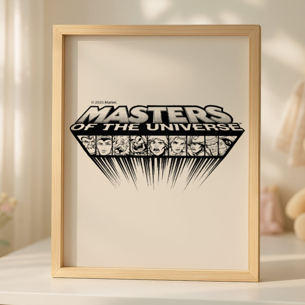Masters of the Universe Heroes Logo Wall Art Poster wall - art - picture - poster