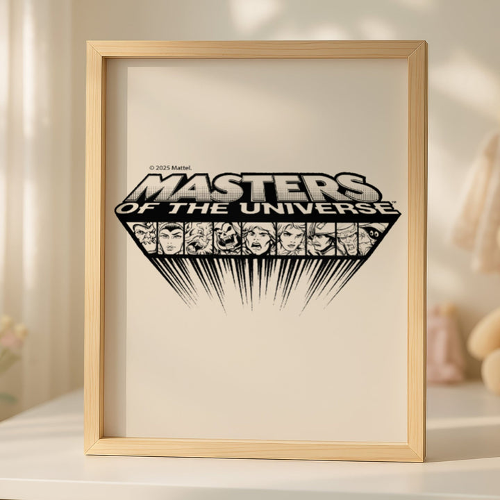 Masters of the Universe Heroes Logo Wall Art Poster wall - art - picture - poster